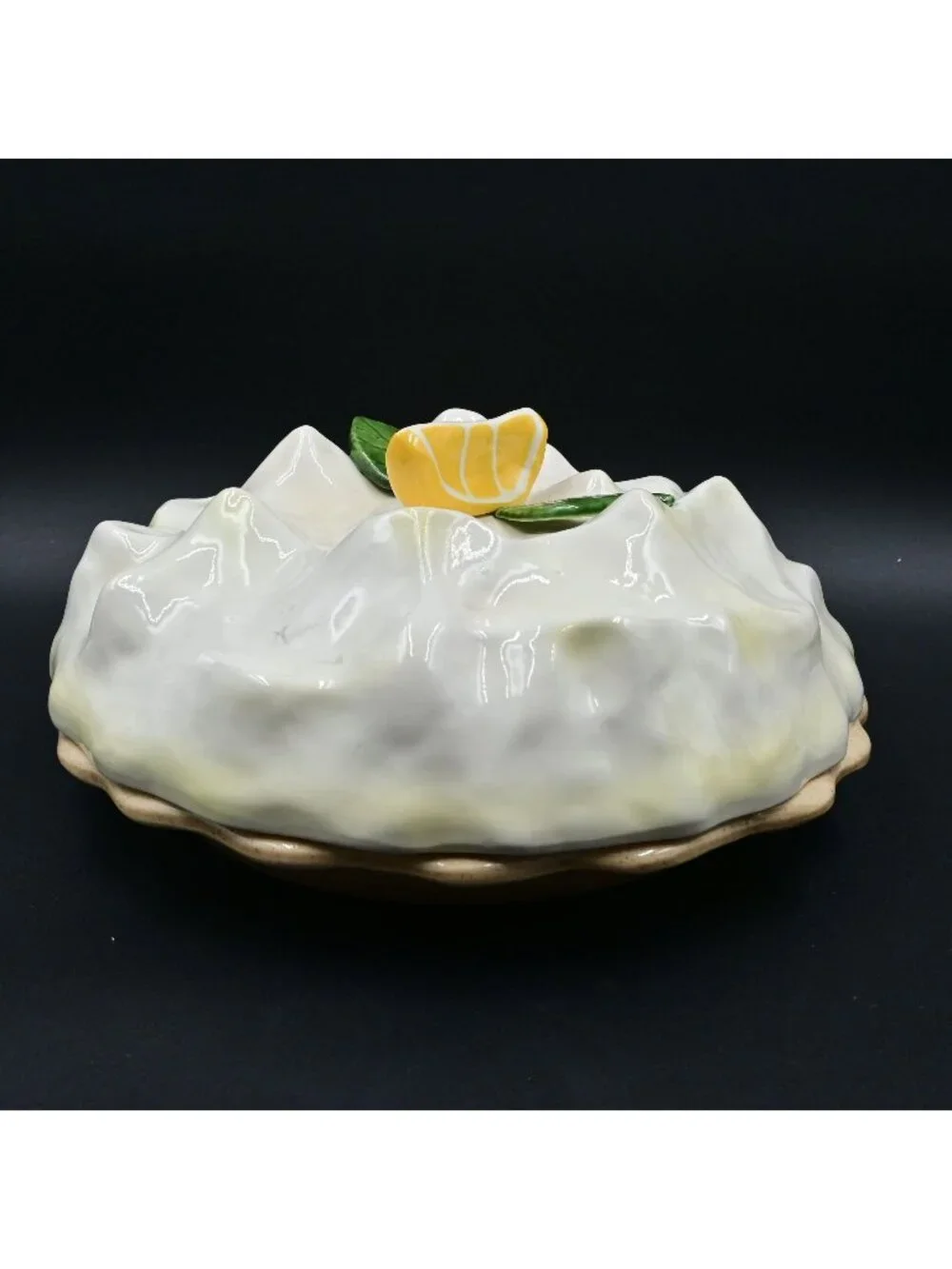 Great American Pie Co. Nordstom Lemon Meringue Pie Holder Vintage 1960's